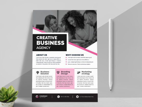 Corporate Flyer Template Design for Modern Business