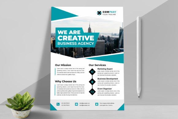 Modern Corporate Flyer Template: Your Ultimate Design Solution