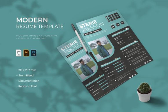 Modern - Resume: A Template for a Standout First Impression