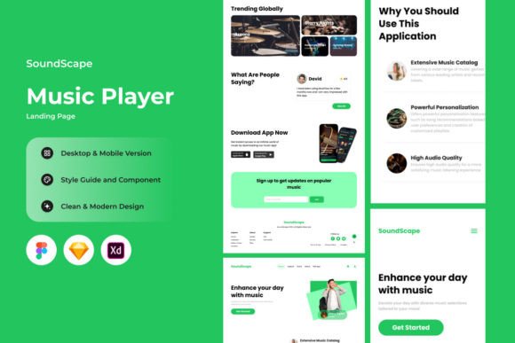 SoundScape: Elevate Your Digital Experience with This Music Player Design
