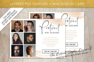 Streamline Your Studio Marketing with PSD Photo Session Card Templates